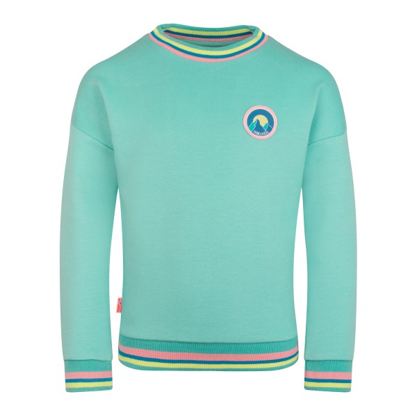 Trollkids - Girl's Senja Sweatshirt - Pullover Gr 92 türkis Trollkids - Girl's Senja Sweatshirt - Pullover Gr 92 türkis von Trollkids