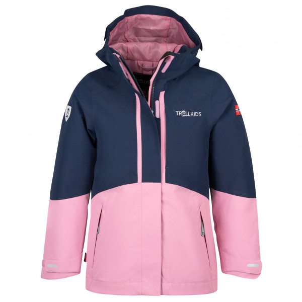 Trollkids - Girl's Skanden 3in1 Jacket - Doppeljacke Gr 152 rosa/blau von Trollkids