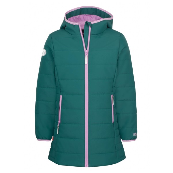Trollkids - Girl's Stavanger Coat - Mantel Gr 128 türkis Trollkids - Girl's Stavanger Coat - Mantel Gr 128 türkis von Trollkids