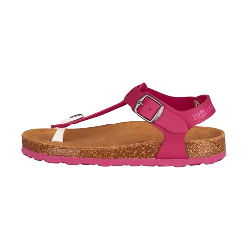 Trollkids Girls Alesund Sandal, 31/31 Kinder, fireberry von Trollkids