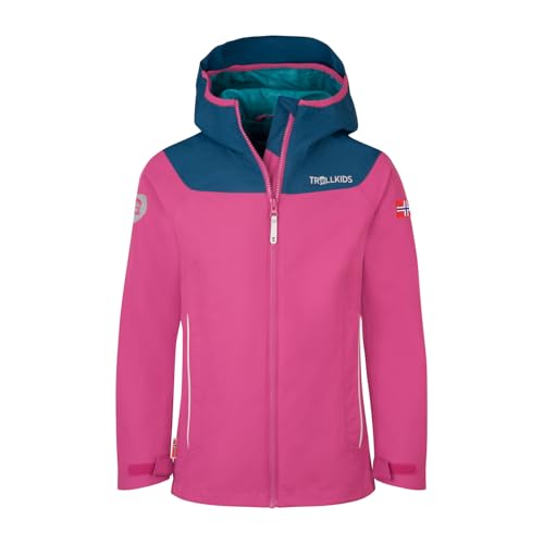 Trollkids Girls Bergen Jacket 116, Bright Berry Trollkids Girls Bergen Jacket 116, Bright Berry von Trollkids