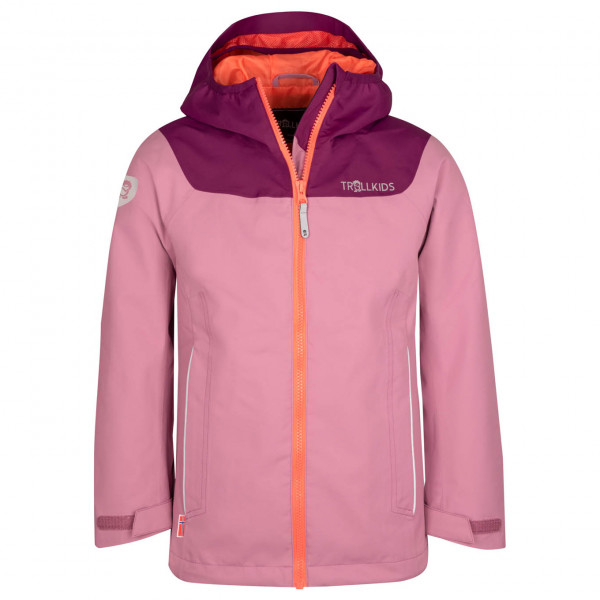 Trollkids - Girls Bergen Jacket - Regenjacke Gr 164 rosa von Trollkids