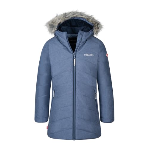 Trollkids Girls Lifjell Jacket 140, Lotus Blue Trollkids Girls Lifjell Jacket 140, Lotus Blue von Trollkids