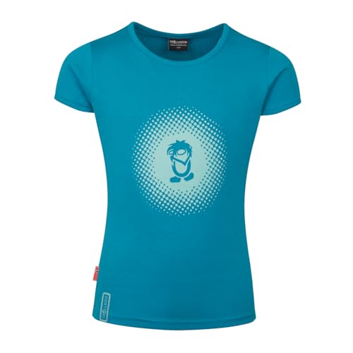Trollkids Girls Logo T 128, Harbor Blue von Trollkids
