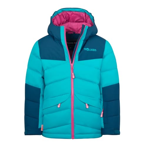 Trollkids Girls Narvik Jacket PRO 92, Dark Turquoise von Trollkids