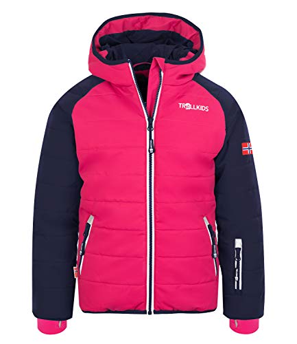 Trollkids Hafjell PRO Skijacke, Marineblau, Größe 164 von Trollkids