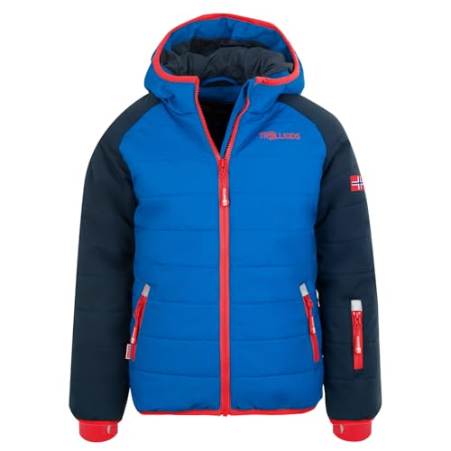 Trollkids Kids Hafjell Snow Jacket PRO 152, Navy/Blue von Trollkids