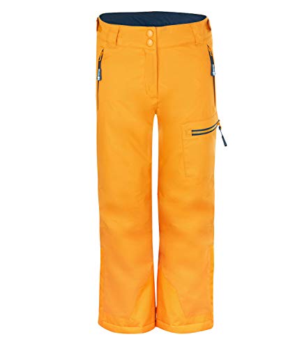 Trollkids Hallingdal Skihose, Goldgelb/Blau, Größe 104 von Trollkids