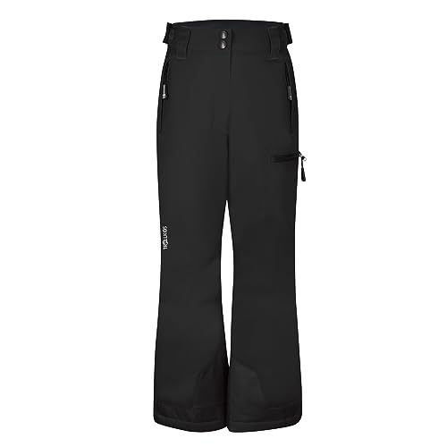 Trollkids Hallingdal Skihose, Schwarz, Größe 104 von Trollkids