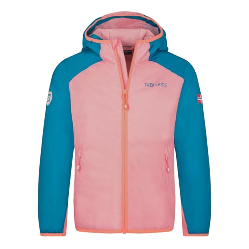 Trollkids Halsafjord Ultra-Light Polyfibre Jacke Harbour Blue/Peony Rose, Gr. 152 Trollkids Halsafjord Ultra-Light Polyfibre Jacke Harbour Blue/Peony Rose, Gr. 152 von Trollkids