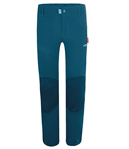 Trollkids Hammerfest Hose PRO Slim Fit, Petrolblau, Größe 134 von Trollkids