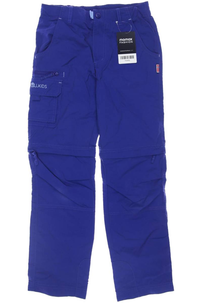 Trollkids Herren Stoffhose, blau, Gr. 140 von Trollkids