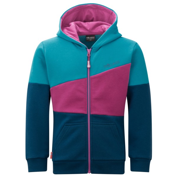Trollkids - Kid's Alesund Sweater - Hoodie Gr 128 blau Trollkids - Kid's Alesund Sweater - Hoodie Gr 128 blau von Trollkids