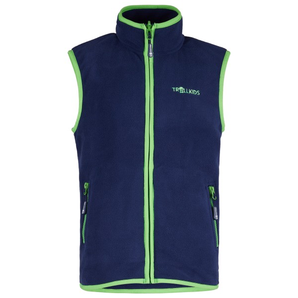 Trollkids - Kid's Arendal Vest - Fleeceweste Gr 164 blau von Trollkids