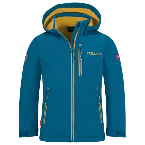 Trollkids - Kid's Balestrand Jacket - Softshelljacke Gr 176 blau von Trollkids