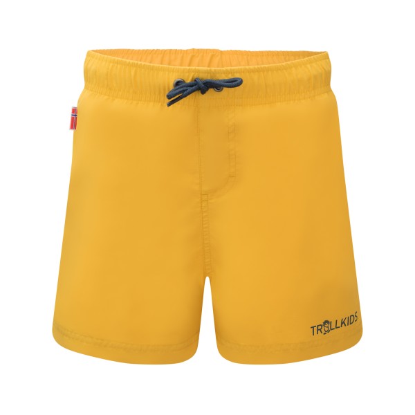 Trollkids - Kid's Balestrand Shorts - Badehose Gr 164 gelb/orange von Trollkids