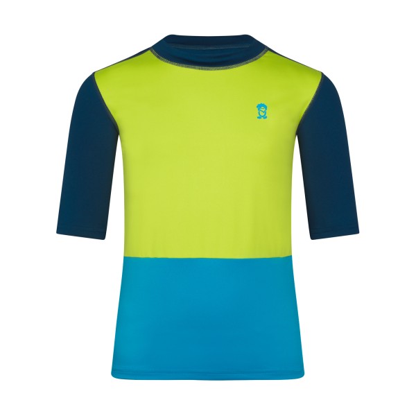 Trollkids - Kid's Balestrand T-Shirt - Lycra Gr 104 blau/grün Trollkids - Kid's Balestrand T-Shirt - Lycra Gr 104 blau/grün von Trollkids