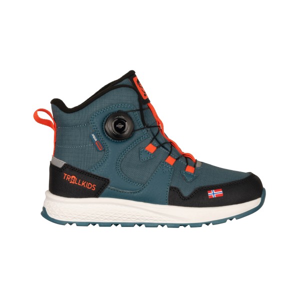 Trollkids - Kid's Bergen Winter Mid Cut - Winterschuhe Gr 33 blau von Trollkids