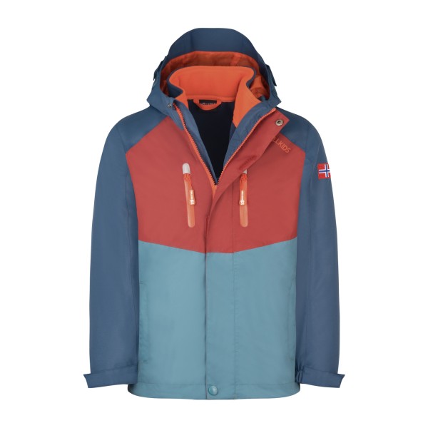 Trollkids - Kid's Bryggen 3in1 Jacket - Doppeljacke Gr 92 bunt von Trollkids