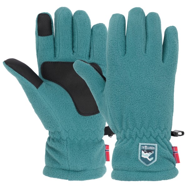 Trollkids - Kid's Eikedalen Glove - Handschuhe Gr 3,5 - 4-5 Years türkis von Trollkids