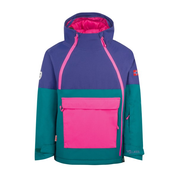 Trollkids - Kid's Eikedalen Jacket - Skijacke Gr 110 bunt von Trollkids