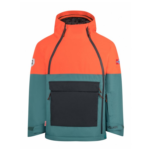 Trollkids - Kid's Eikedalen Jacket - Skijacke Gr 128 bunt von Trollkids