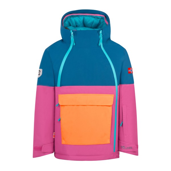 Trollkids - Kid's Eikedalen Jacket - Skijacke Gr 140 bunt von Trollkids