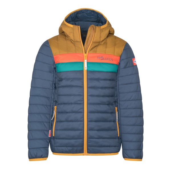 Trollkids - Kid's Eikefjord Jacket - Kunstfaserjacke Gr 128 blau Trollkids - Kid's Eikefjord Jacket - Kunstfaserjacke Gr 128 blau von Trollkids