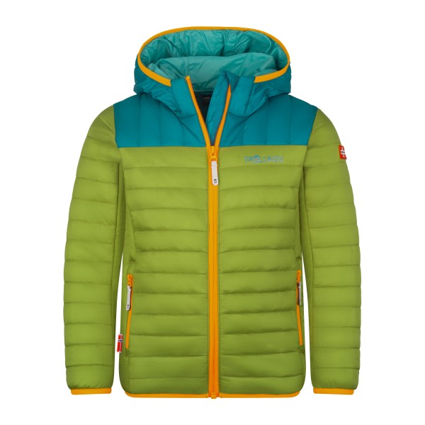 Trollkids - Kid's Eikefjord Jacket - Kunstfaserjacke Gr 140 oliv von Trollkids