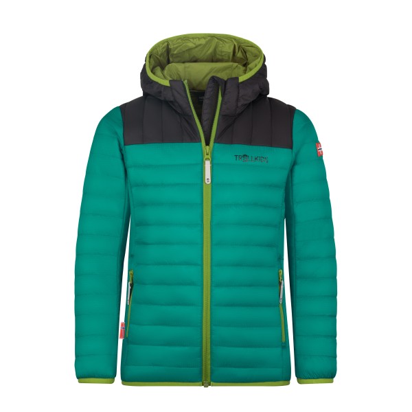 Trollkids - Kid's Eikefjord Jacket - Kunstfaserjacke Gr 164 türkis von Trollkids