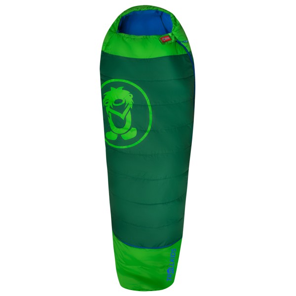 Trollkids - Kid's Fjell Dreamer Extendable - Kinderschlafsack Gr 160-190 x 68 x 45 cm - Body Length: 130-170 cm grün von Trollkids