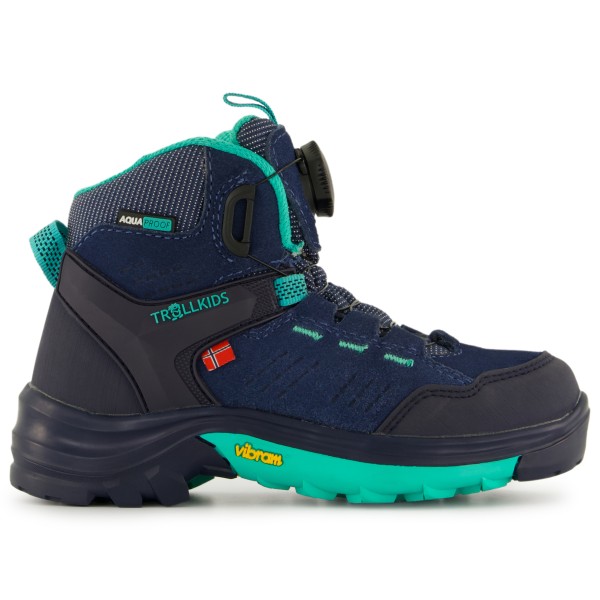 Trollkids - Kid's Gjende Hiker Mid - Wanderschuhe Gr 29 blau Trollkids - Kid's Gjende Hiker Mid - Wanderschuhe Gr 29 blau von Trollkids