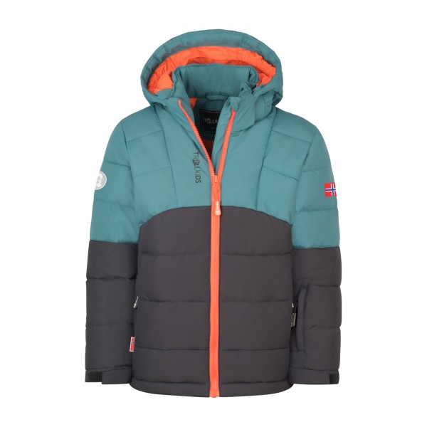 Trollkids - Kid's Gryllefjord Jacket - Winterjacke Gr 164 grau von Trollkids