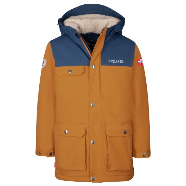 Trollkids - Kid's Gudvangen Jacket - Parka Gr 164 orange von Trollkids