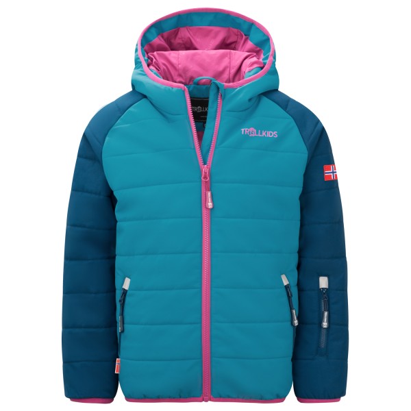 Trollkids - Kid's Hafjell Snow Jacket Pro - Skijacke Gr 176 türkis von Trollkids