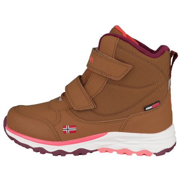 Trollkids - Kid's Hafjell Winter Boots - Winterschuhe Gr 35 braun von Trollkids