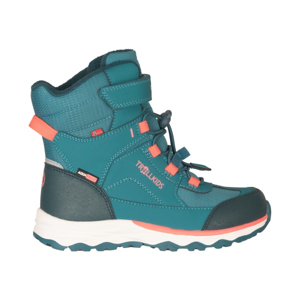 Trollkids - Kid's Hafjell Winter Boots XT - Winterschuhe Gr 39 türkis von Trollkids