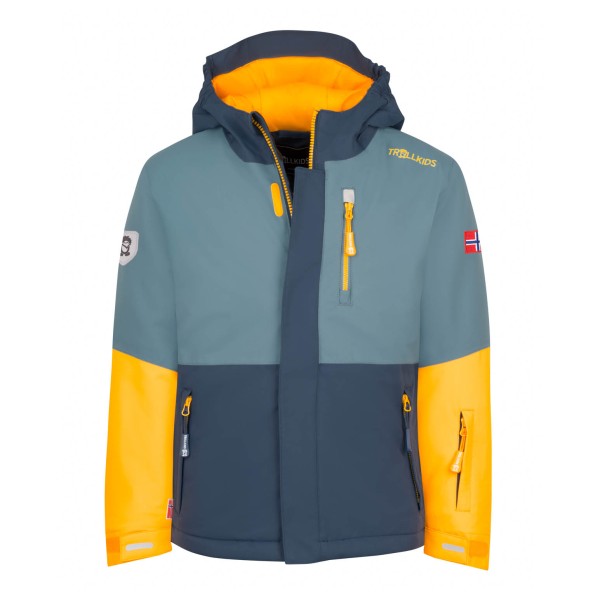 Trollkids - Kid's Hallingdal Jacket - Winterjacke Gr 128 bunt von Trollkids