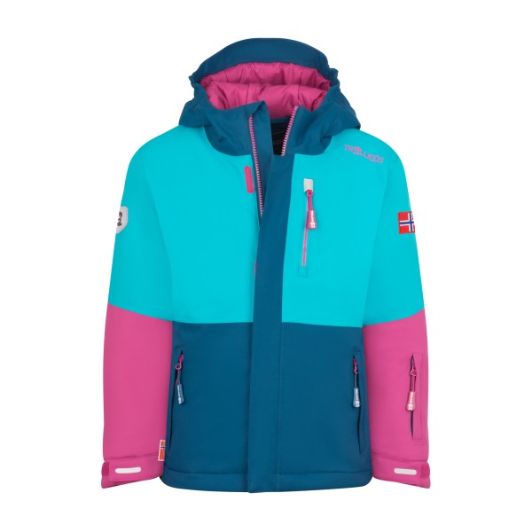 Trollkids - Kid's Hallingdal Jacket - Winterjacke Gr 98 bunt von Trollkids