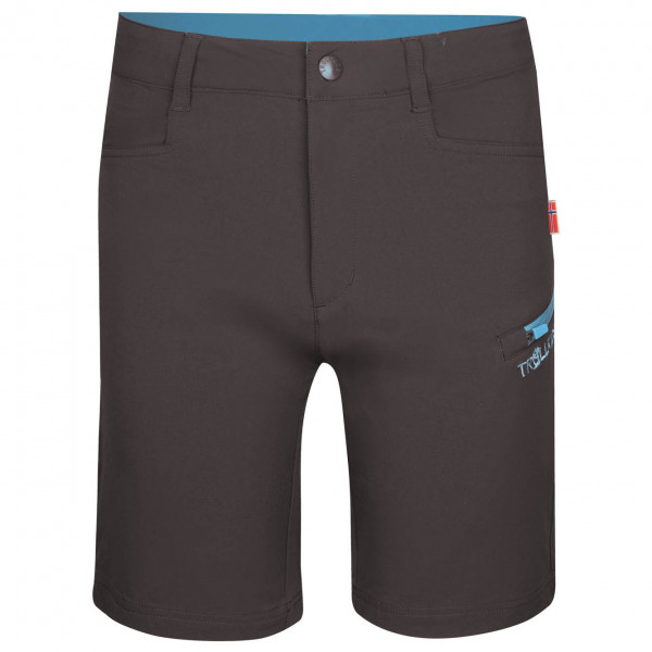 Trollkids - Kid's Haugesund Shorts Gr 146 grau von Trollkids