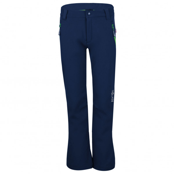 Trollkids - Kid's Hemsedal Softshell Pant - Softshellhose Gr 152 blau Trollkids - Kid's Hemsedal Softshell Pant - Softshellhose Gr 152 blau von Trollkids