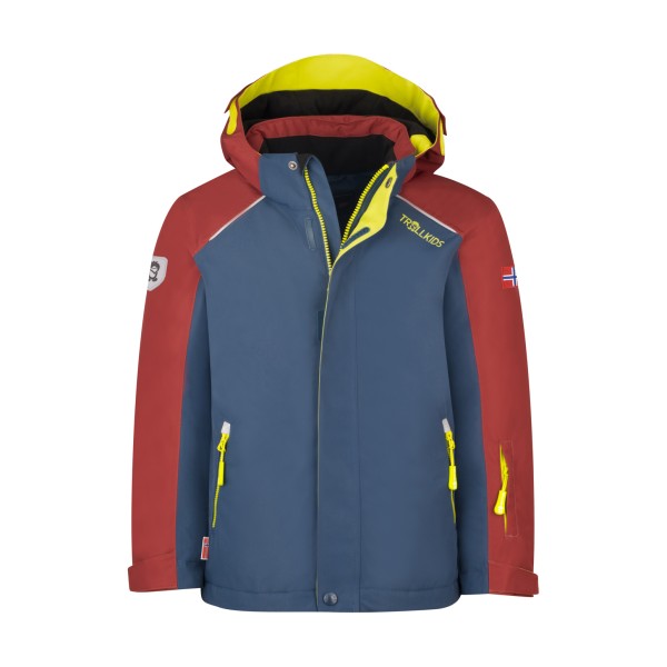 Trollkids - Kid's Holmenkollen Snow Jacket Pro - Skijacke Gr 164 blau von Trollkids