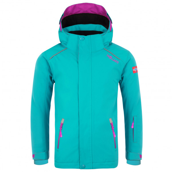 Trollkids - Kid's Holmenkollen Snow Jacket Pro - Skijacke Gr 176 türkis von Trollkids
