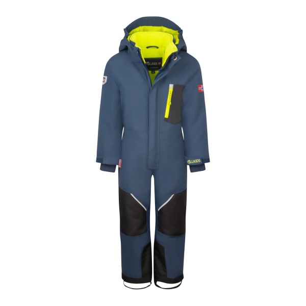 Trollkids - Kid's Isfjord Snowsuit XT - Overall Gr 122 blau von Trollkids