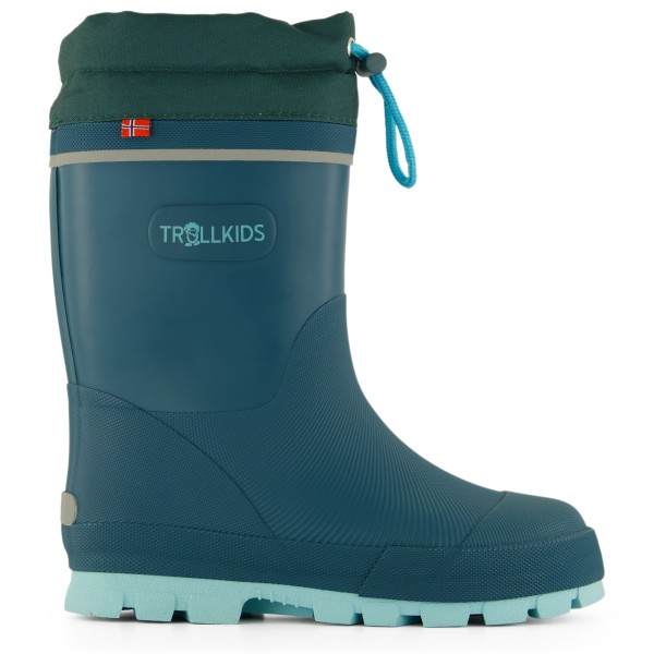 Trollkids - Kid's Isfjord Thermo Winter Rubber Boot XT - Gummistiefel Gr 38 türkis von Trollkids