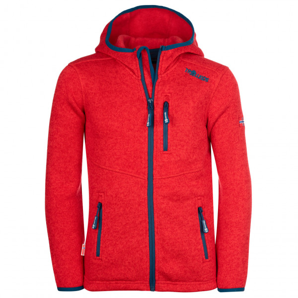 Trollkids - Kid's Jondalen Jacket XT - Fleecejacke Gr 176 rot von Trollkids