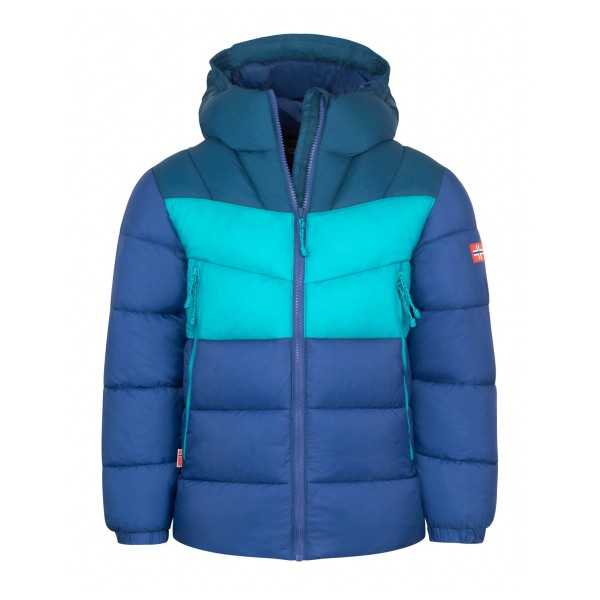 Trollkids - Kid's Kirkenes Jacket - Kunstfaserjacke Gr 128 blau von Trollkids