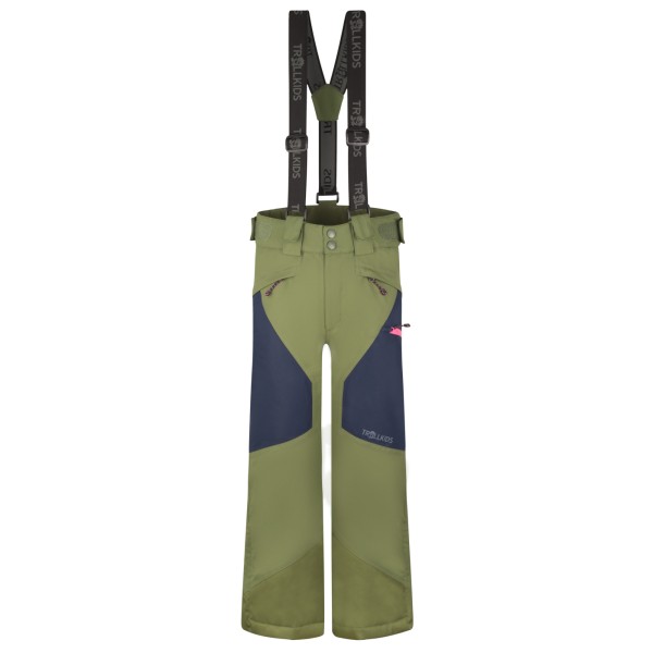 Trollkids - Kid's Kongsberg Ski Pant - Skihose Gr 128 oliv Trollkids - Kid's Kongsberg Ski Pant - Skihose Gr 128 oliv von Trollkids