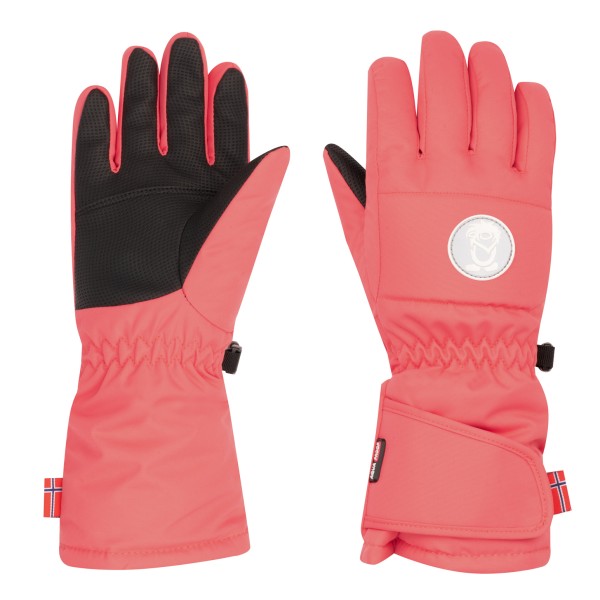 Trollkids - Kid's Narvik Glove - Handschuhe Gr 5 - 9-10 Years rot von Trollkids