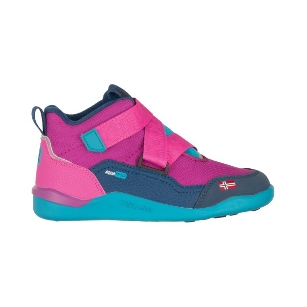 Trollkids - Kid's Nordfjord Barefoot Winter Hiker - Winterschuhe Gr 31 rosa von Trollkids